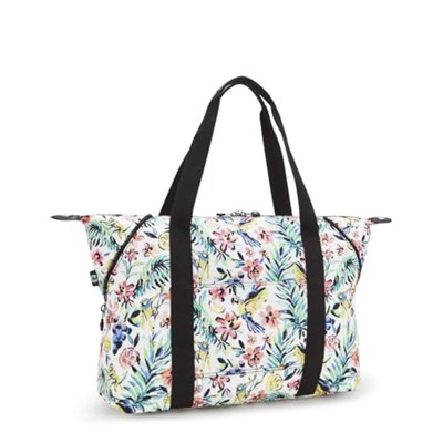 Kipling Kadın Art Medium Tote Çanta, Hafif Büyük Haftasonu, Naylon Seyahat Çantası