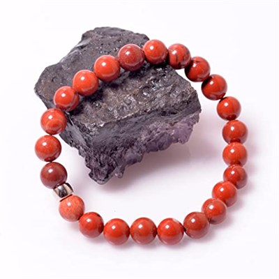 Kırmızı Jasper Taşı Bileklik - 8 mm - Taş Sandığı