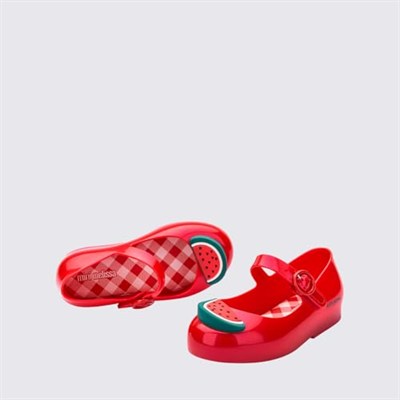 Kırmızı Kız Çocuk Sandalet SWEET LOVE PICNIC BB