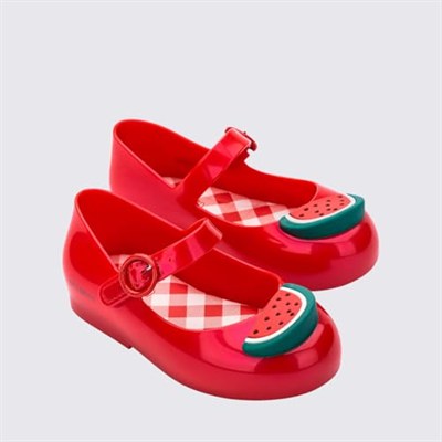 Kırmızı Kız Çocuk Sandalet SWEET LOVE PICNIC BB
