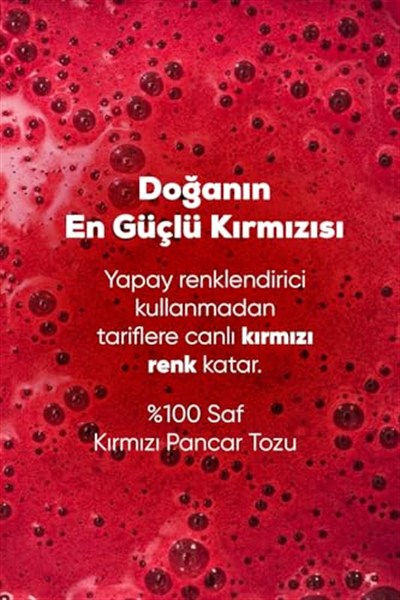 Kırmızı Pancar Kökü Tozu 150 gr (Doğal ve Katkısız)