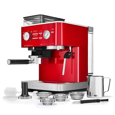 Kitchenaid 5KES6551ECA Yarı Otomatik Espresso Makinesi Candy Apple