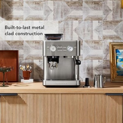 Kitchenaid 5KES6551ESX Yarı Otomatik Espresso Makinesi Brushed Stainless Steel