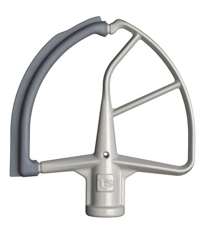 KitchenAid 6, 9 L Stand Mikser İçin Esnek Kenarlı Çırpıcı-5KFE5T, Beyaz