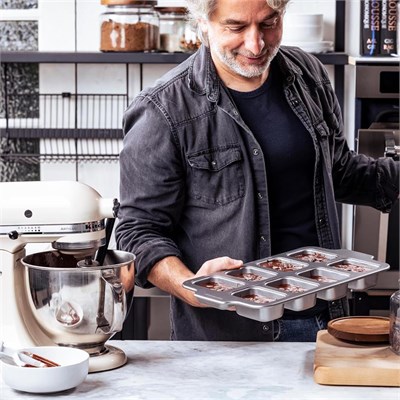 Kitchenaid 8´li Mini Dikdörtgen Kek Kalıbı