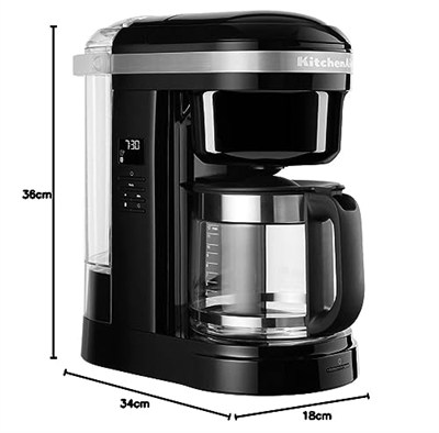 Kitchenaid Classic Filtre Kahve Makinesi 5KCM1208 Onyx Black-EOB