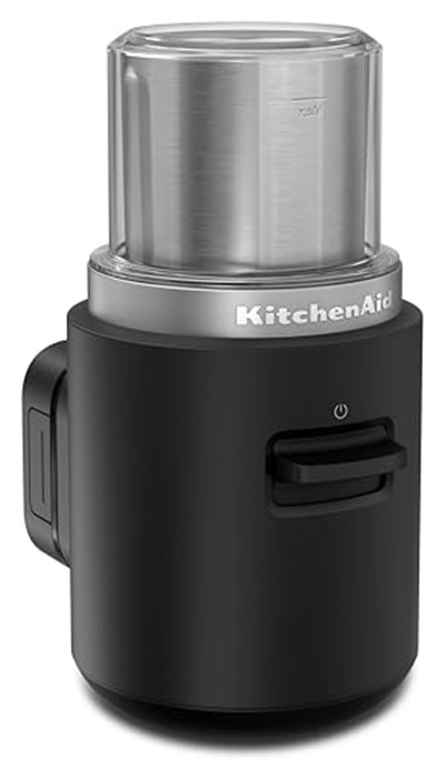KitchenAid Go 5KBGR111BM Kablosuz Kahve Öğütücü Bataryalı Siyah