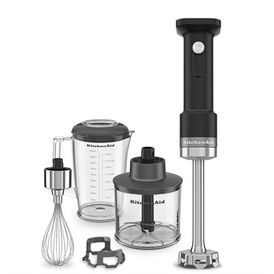 Kitchenaid Go Kablosuz Serisi El Blenderı Aksesuarlı Bataryasız Matte Black