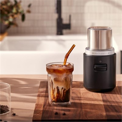 Kitchenaid Go Kablosuz Serisi Kahve Öğütücüsü Bataryasız Matte Black
