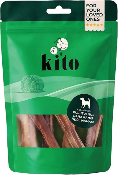 Kito Dana Kamış Çiğnemelik Köpek Ödül Maması%100 Doğal, Glutensiz, Organik 100 gr
