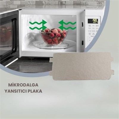 Kiwi KMO4243 ile Uyumlu Mikrodalga Fırın Yansıtıcı Plaka