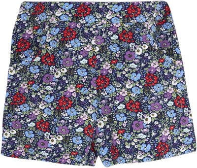 Kız Çocuk Cottage Garden Desen Cepli Şort