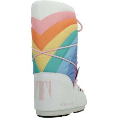 Kız Çocuk Kar Botu 80D3400270-AV20 Moon Boot ICON Unicorn White/Multicolor (23-34)
