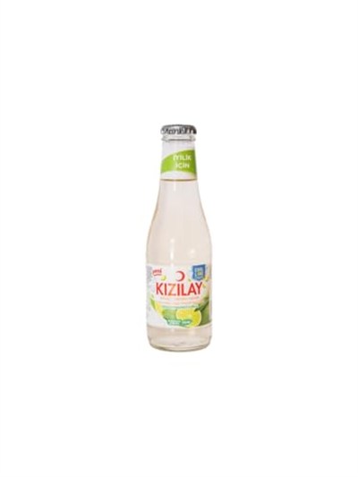 Kızılay Misket Limonlu ve Nane Aromalı Maden Suyu, 200 ml x 24 Adet