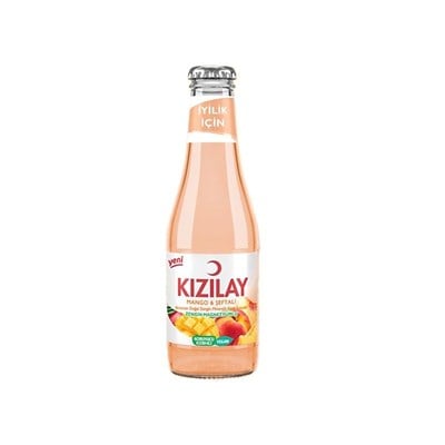 Kızılay Şeftali Mango Aromalı Maden Suyu 6x200 ml