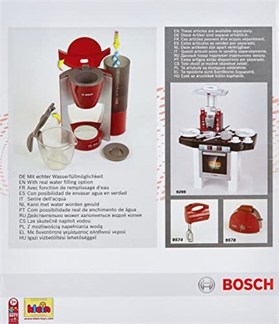 Klein Sunman S00009577 Sun-Klt-Bosch Ev Aleti Kahve Makinesi, Kırmızı