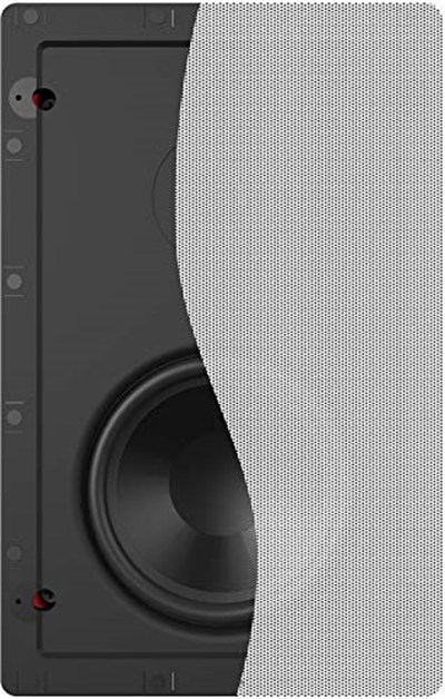 Klipsch CS 16W Skyhook Cinch Özellikli Duvar İçi Kasasız Hoparlör Beyaz Yuvarlak Tek