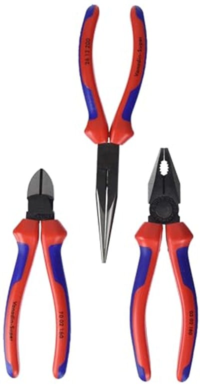 Knipex montaj paketi (SB kartı/blister) 00 20 11