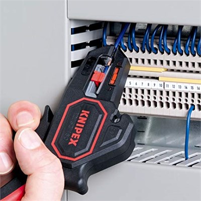 Knipex Otomatik Tel Sıyırıcı 180 mm (Sb Kartı/Blister) 12 62 180 Sb