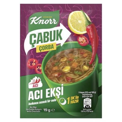 Knorr Acı Ekşi Çabuk Çorba