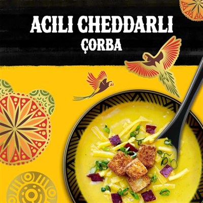 Knorr Acılı Cheddarlı Çorba 4 Kişilik 74g