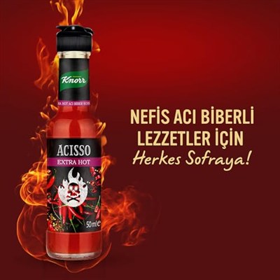 Knorr Acısso 50ml x1 + Knorr Acısso Ekstra Acı 50ml x1