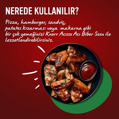 Knorr Acısso 50ml x1 + Knorr Acısso Ekstra Acı 50ml x1