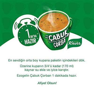 Knorr Çabuk Çorba Ezogelin 22 g
