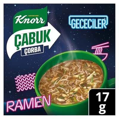 Knorr Çabuk Çorba Gececiler Ramen 17g