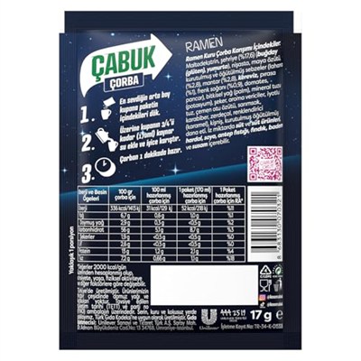 Knorr Çabuk Çorba Gececiler Ramen 17g