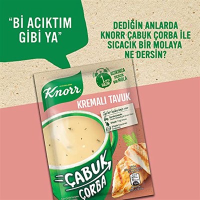 Knorr Çabuk Çorba Kremalı Tavuk 18 g