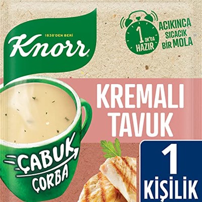 Knorr Çabuk Çorba Kremalı Tavuk 18 g