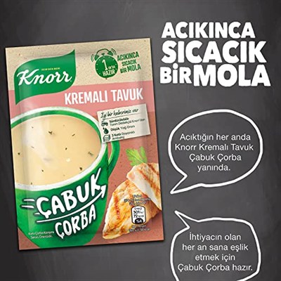 Knorr Çabuk Çorba Kremalı Tavuk 18 g