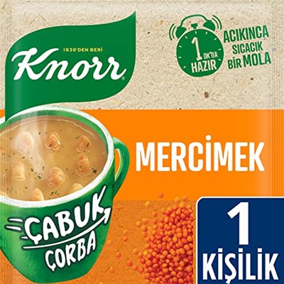 Knorr Çabuk Çorba Mercimek 22 g