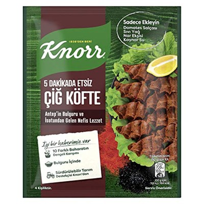 Knorr Çiğ Köfte 5 Dakikada Etsiz 120 g