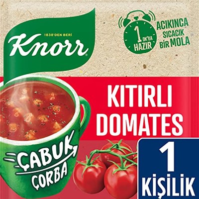 Knorr Çorba Kıtırlı Domates 22 g