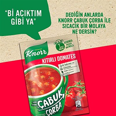 Knorr Çorba Kıtırlı Domates 22 g