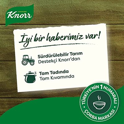 Knorr Hazır Çorba Kremalı Mantar 4 Kişilik, 63 g