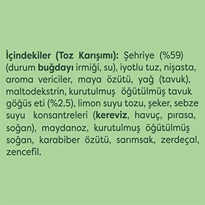 Knorr Hazır Çorba Şehriyeli Tavuk 4 Kişilik, 51 g 2li paket