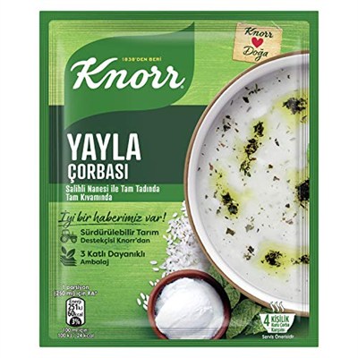 Knorr Hazır Çorba Yayla Çorbası 72 g 3lü paket