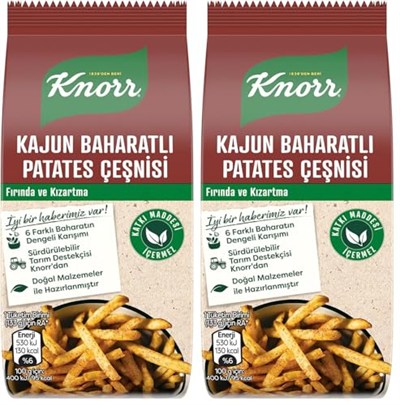 Knorr Kajun Patates Çeşnisi 60 gr (2 paketi)