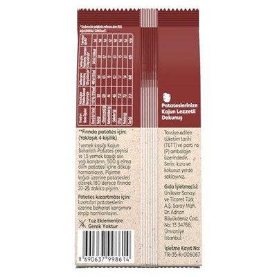 Knorr Kajun Patates Çeşnisi 60 gr (2 paketi)