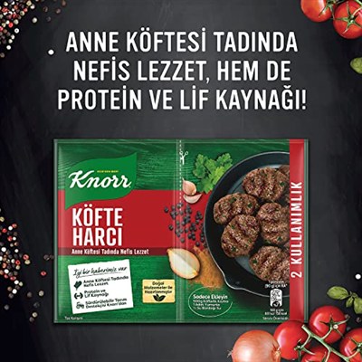 Knorr Köfte Harcı Anne Köftesi Tadında 2 Kullanımlık 82 g