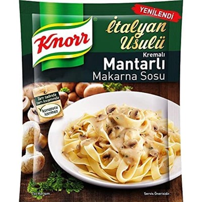 Knorr Makarna Sosu İtalyan Usulü Kremalı Mantarlı 52 g