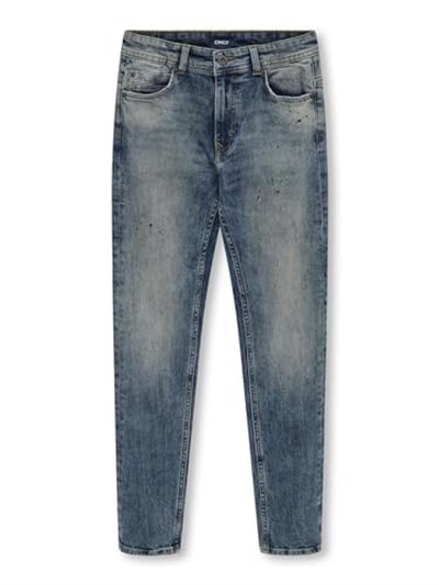 KOBMATT SLIM MID BLUE PAINT JEANS DNM Kız Çocuk Mavi Jean - 15292061 Mavi 170 Mavi