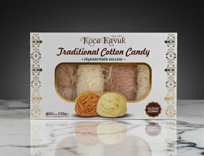 KocaKavuk Pişmaniye Afyondan Glikoz İçermez 150-220-400-450gr (400 Gr)