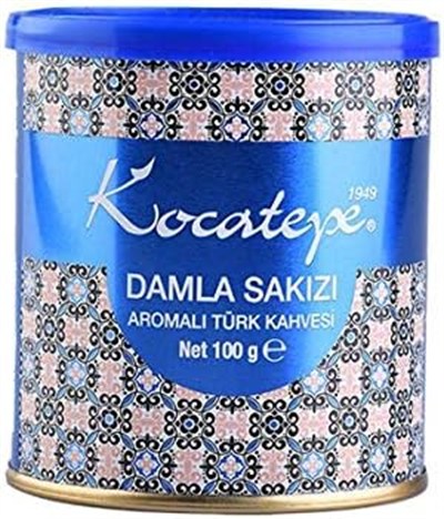 Kocatepe Damla Sakızlı Türk Kahvesi Teneke 100g