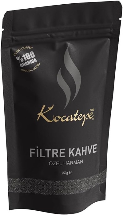 KOCATEPE KAHVE Filtre Premium, Folyo, 250gr