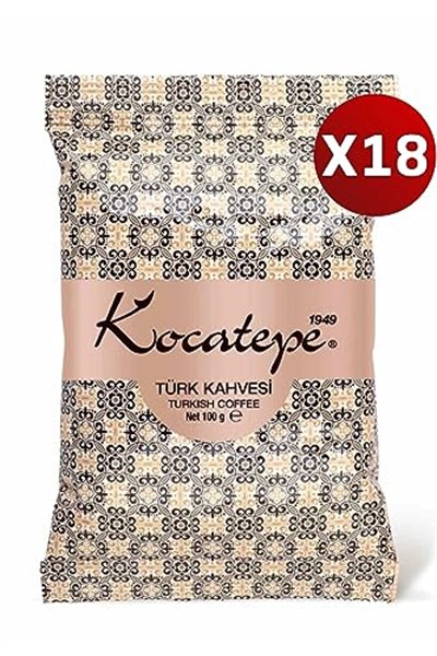 Kocatepe Türk Kahvesi Folyo 18Li Kutu