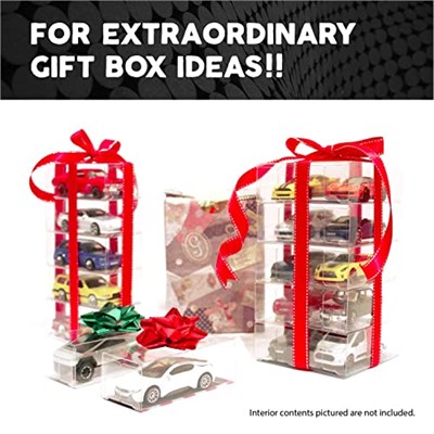 Koleksiyon 164 Koruyucu Kılıf Yarış Pisti Diorama Tasarımı Hot Wheels ve Matchbox Koleksiyoncuları için 20li Koruyucu Kılıf EWC854030XX20